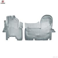 Коврики салона для Iveco Daily (2006-2011) серые № NPA11-C36-100-G