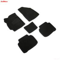 Коврики салона 3D текстильные для Changan CS55 Plus (2019-2025) № 99260