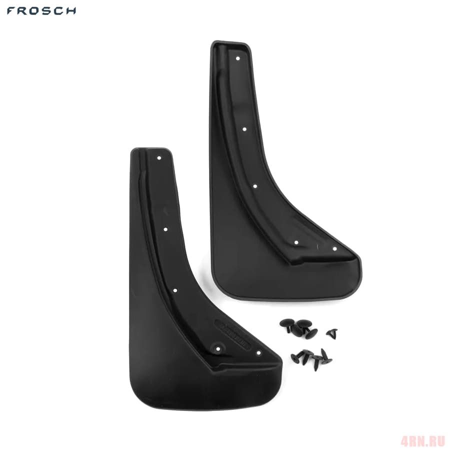 Брызговики передние для Skoda Karoq (2020-2024) с расширителем арок № NLF.A0N032.F13