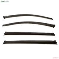 Дефлекторы окон для Chery Tiggo 8 (2018-2025) с хромированным молдингом № C22018CR