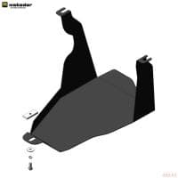 Защита заднего дифференциала для Kia Seltos (2020-2025) № 01040