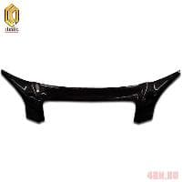 Дефлектор капота CA Plastic "Exclusive" Classic черный для Hyundai Tucson (2006-2010) № 2010060102130