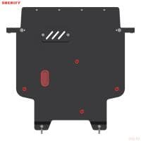 Защита двигателя и КПП для Chrysler Sebring 2 (2006-2014) № 04.1242