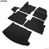 Комплект ковриков салона и багажника для Ford Kuga (2013-2019) № K11804002-1