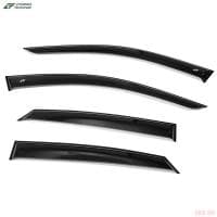 Дефлекторы боковых окон для Audi A6 (1997-2004) широкие № AE11597