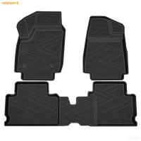 Коврики салона резиновые для Lada (ВАЗ) Niva Legend (2021-2025) с кнопкой ячеистый Ромб № 1239035550