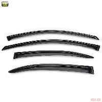 Дефлекторы боковых окон SIM для Volkswagen Jetta (2011-2018) № SVOJET1132