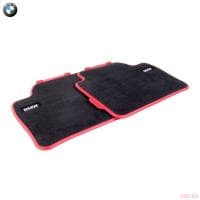 Коврики задние салона текстильные ЗD оригинальные для BMW 2-Cерия (F45) Sport Line (2014-2020) № 51472287924