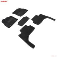 Коврики салона 3D текстильные для Toyota Land Cruiser 300 (2021-2025) № 96534