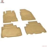 Коврики салона Norplast бежевые для Chevrolet Captiva (2012-2018) № NPA11-C12-152-B