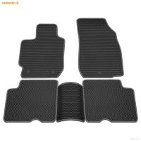 Коврики салона EVA соты резиновые для Nissan Almera (2013-2018) с серым кантом № 9125005202