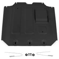 Защита двигателя для Mercedes G-Class (2018-2025) черная № 333.3952.1