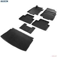 Комплект ковриков салона и багажника для Nissan Qashqai (2015-2021) Российская сборка № K14105004-2