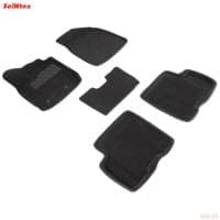 Коврики салона 3D текстильные для Renault Arkana (2019-2025) № 92727