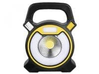 Фонарь Camelion акк., кемп, COB LED, 5В 1,2,4А-ч, USB, пласт, черный, коробка LED5631