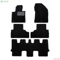 Коврики в салон Klever Premium для Hyundai Santa Fe (2018-2020) 7 мест, , 5 шт. № KVR03.020.068.22110kh