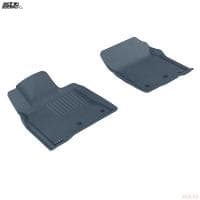 Коврики салона передние Sotra 3D Lux для Lexus LX570 (2012-2015) (5 мест) серые № STR74-00215F