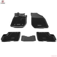 Коврики салона комбинированные 3D для Lada (ВАЗ) Largus (2021-2025) 7 мест № NPA11-C94-559-CM