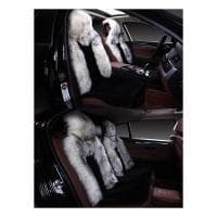 Комплект накидок из натурального меха (комбинированный ворс) № KOMPB