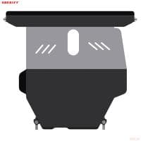 Защита двигателя и КПП для Toyota Carina Правый руль (1992-1997) № 24.0415