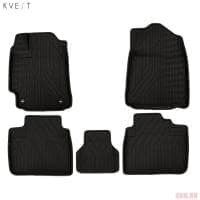 Коврики в салон 3D Kvest для Toyota Camry (2011-2017) 5 шт. № KVESTTYT00003K