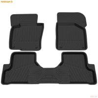 Коврики салона Rezkon резиновые для Volkswagen Passat B6 (2005-2010) № 1035015100