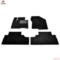 Коврики салона Norplast текстильные для Hyundai Santa Fe (2018-2020) 7 мест № NPA10-VTe310-531