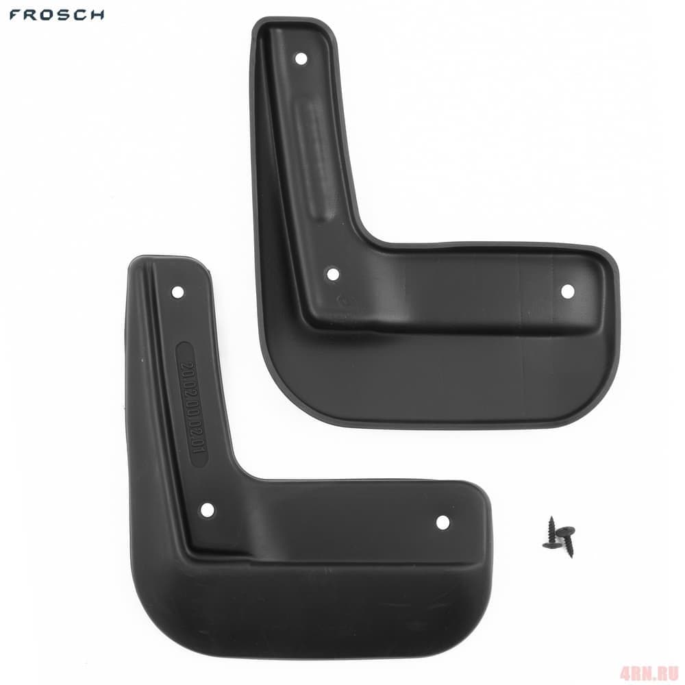 Брызговики задние для Hyundai Solaris (2017-2022) эконом № NLFD.20.02.E10