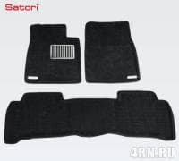Коврики салона Satori Liner 3D Basic текстильные для Toyota Land Cruiser 200 (2008-2011) № SI 05-00087
