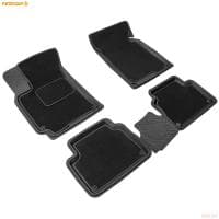 Коврики салона Rezkon Transformer резиновые для Chevrolet Lacetti (2004-2013) № 3012025100