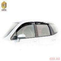 Дефлекторы окон CA Plastic Classic полупрозрачные для Honda Fit (2001-2007) № 2010030300825