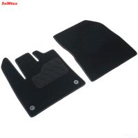 Коврики салона Lux текстильные для Peugeot Partner (2018-2024) № 316356