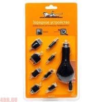 Автозарядное устройство 8 в 1 для мобильных телефонов 12В/24В AIRLINE № ACH-M-01