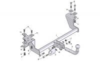 Фаркоп Tavials съемный для Lada (ВАЗ) Priora (2007-2013) № T-VAZ-05A