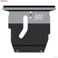 Защита двигателя и КПП для Chery Tiggo 4wd (2006-2013) № 28.1018