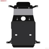 Защита картера КПП и РК для Uaz Patriot (раздатка Dymos) (2013-2016) № 27.2440 V2