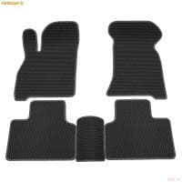 Коврики салона EVA соты резиновые для Lada (ВАЗ) Priora (202170/202171/202172) с серым кантом № 9139025102