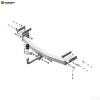 Фаркоп для Hyundai Tucson (2021-2024) № 90919-A