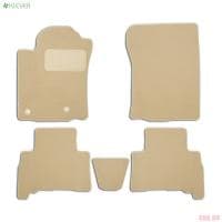 Коврики салона Klever текстильные Premium для Toyota Land Cruiser 150, 5 мест (2013-2025) 5 шт. бежевые № KLEVER04482922112kh