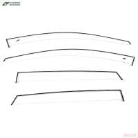 Дефлекторы боковых окон Cobra для Kia Rio хэтчбек (2011-2016) широкие прозрачные № KEC12911