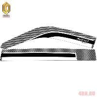 Дефлекторы окон серия "Art" графит для UAZ Patriot (2014-2025) № 2010031610510