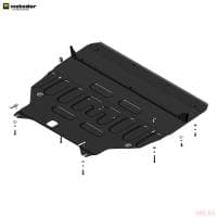 Защита картера и КПП для EXEED VX (2021-2025) № 79005