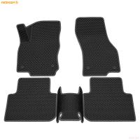 Коврики салона 3D EVA ромб резиновые для Skoda Karoq (2020-2025) с серым кантом № 9230035102