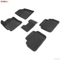 Коврики салона Eva 3D "соты" для Kia Cerato (2018-2025) № 95405