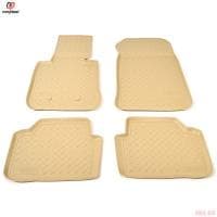 Коврики салона для BMW 3-Серия (E90) (2010-2012) бежевые № NPL-Po-07-20-B