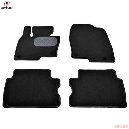 Коврики салона Norplast текстильные для Mazda CX-5 (2017-2025) № NPA10-VTe550-683