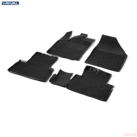 Коврики салона литьевые для Geely Coolray (2020-2025) № 61904001