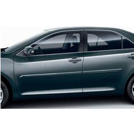 Боковые молдинги оригинальные под покраску правые для Toyota Camry (2011-2017) № PT938-03120-AB