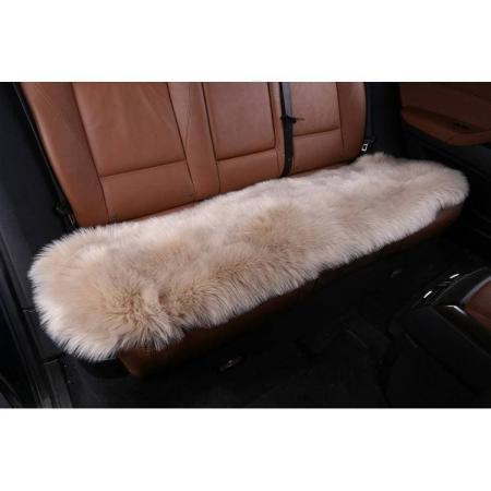 Накидка на заднее сиденье, (искусственный длинный ворс) 1 шт № ID078HT