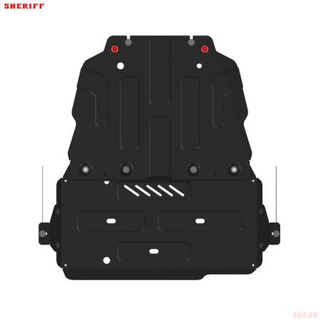 Защита КПП и РК для Toyota 4RUNNER (2019-2024) № 24.4773